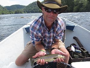 fly fishing the Hiwassee River